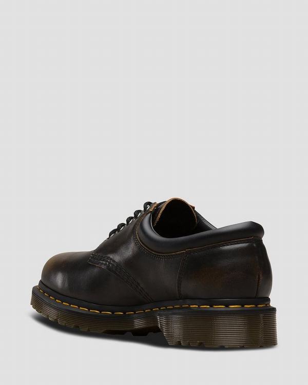 Dr Martens Dámské Polobotky 8053 Vintage Tmavě Hnědé, CZ-023971